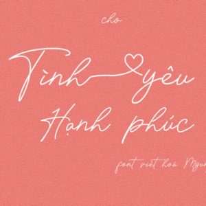 Font việt hoá MJ LoveLy Love