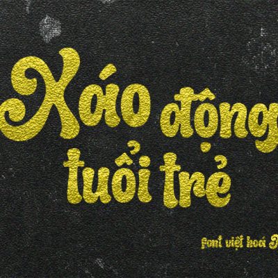 Font việt hoá MJ Neighbor’s Blanket