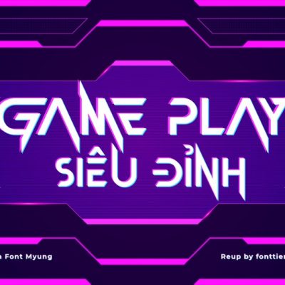 Font việt hoá MJ Newton Howard kiểu game
