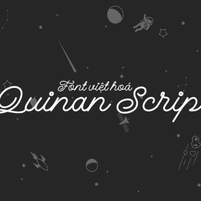 Font việt hóa MJ Qinan Script