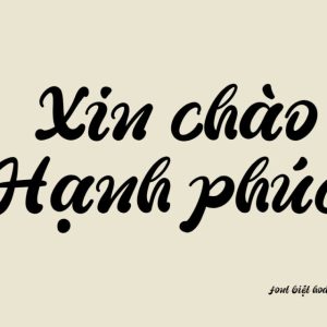 Font việt hoá MJ Quickless