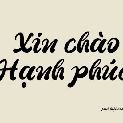 Font việt hoá MJ Quickless