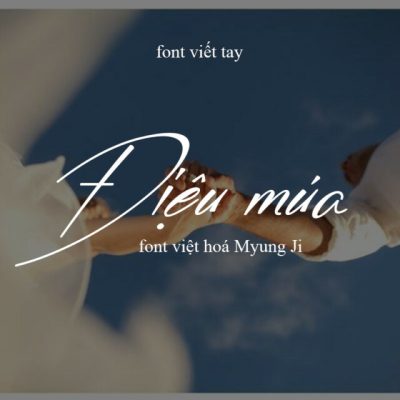 Font việt hoá MJ Sunkist