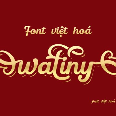 Font Việt hoá MJ Watiny