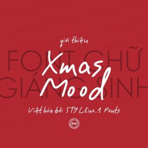Font việt hóa SVN SA Xmas Mood giáng sinh