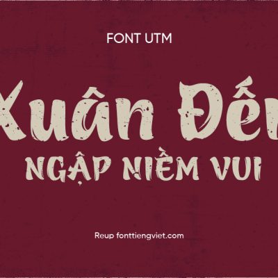 Font việt hóa UTM Azuki – Tết