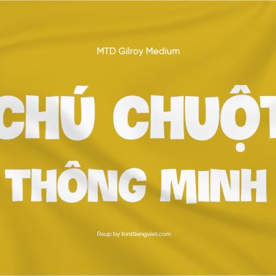 Font Việt hóa iCiel Crocante