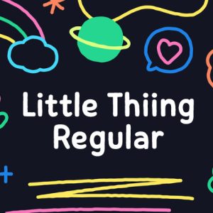 Font Tiếng Việt Little-thiing Regular
