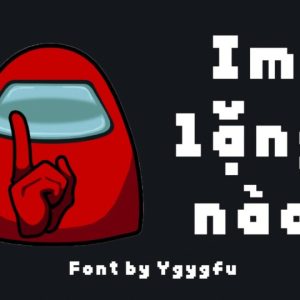 Font Arcade Among 1 (Gõ tiếng Việt)