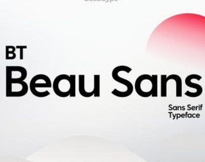 Font Tiếng Việt BT Beau Sans Typeface