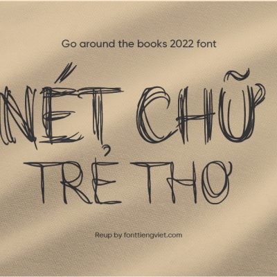 Font Go around the books 2022