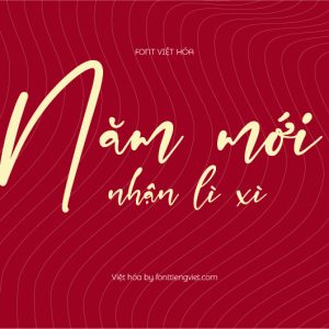 Font Việt hóa 1FTV VIP Smithen Goulding – Tết