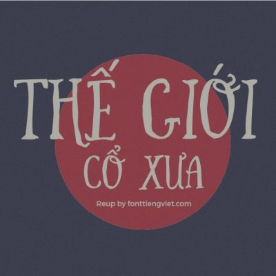 Font việt hóa iCiel Butcher and Block