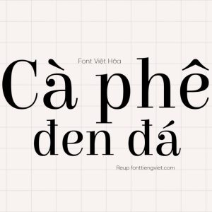 Font việt hóa LNTH Elsie