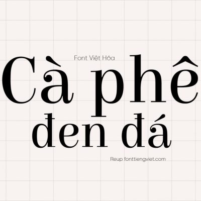 Font việt hóa LNTH Elsie