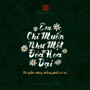 Font việt hóa LNTH Pale Blue Eyes