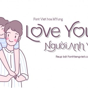 Font việt hóa MJ Losta Nova