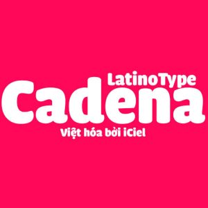 Font việt hóa iCiel Cadena
