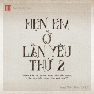 Font Việt hóa LNTH StarBlackInline