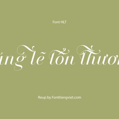 Font Việt hóa HLT Breathe Pro