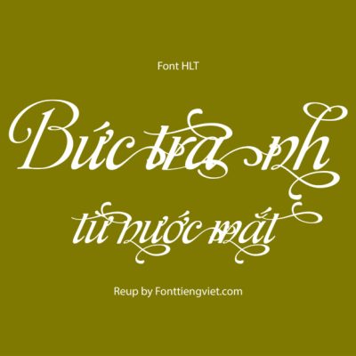 Font Việt hóa HLT Affair