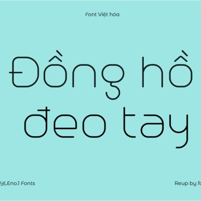 Font Việt hóa SVN Trench