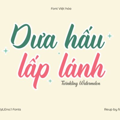 Font Việt hóa SVN Trademark