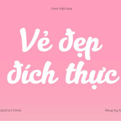 Font Việt hóa SVN Kitten