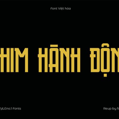 Font Việt hóa SVN Fontaine