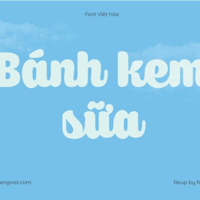 Font Việt hóa SVN Caprica Script