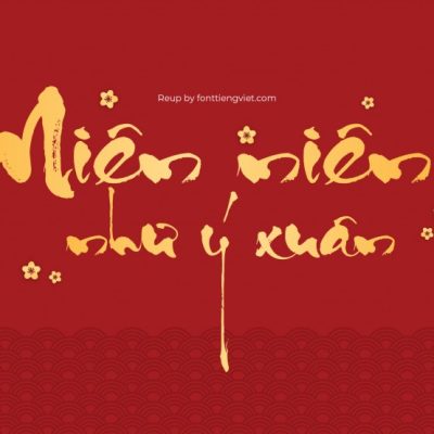 Font Thư Pháp Quang Ninh (2 font) – Tết