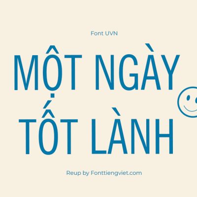 Font Việt Hóa UVN Tin Tuc Hep