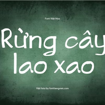 Font Việt hóa 1FTV Damesplay Script