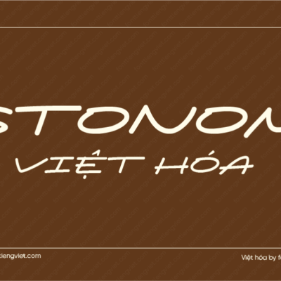 Font Việt hóa 1FTV Stonom