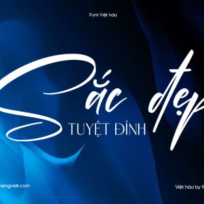 Font Việt hóa 1FTV VIP Alishanty Signature – Font spa thẩm mỹ