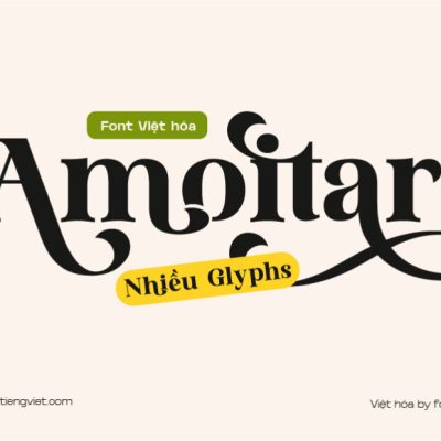 Font Việt hóa 1FTV VIP Amoitar