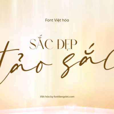 Font Việt hóa 1FTV VIP Bacalisties