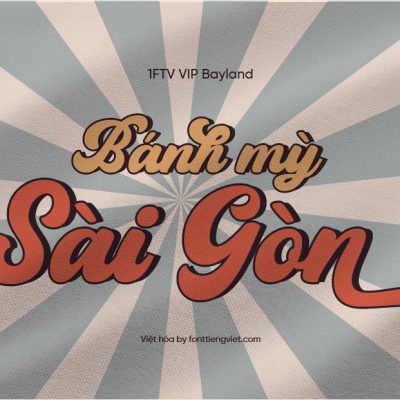 Font Việt hóa 1FTV VIP Bayland