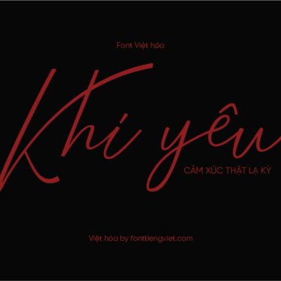 Font Việt hóa 1FTV VIP Bentosa