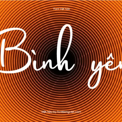 Font Việt hóa 1FTV VIP Bostanic Millague