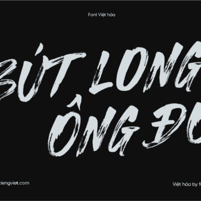 Font Việt hóa 1FTV VIP Bridgers Brush