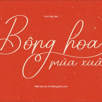 Font Việt hóa 1FTV VIP Daughter – tết