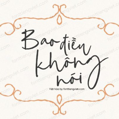 Font Việt hóa 1FTV VIP Daytona Baressi