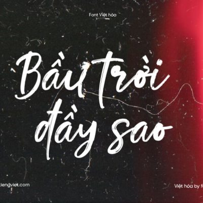 Font Việt hóa 1FTV VIP Doughty Brush