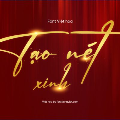 Font Việt hóa 1FTV VIP Dusty Peach