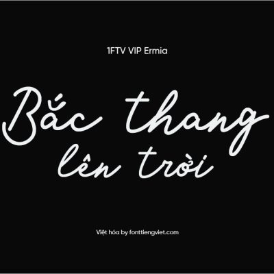 Font Việt hóa 1FTV VIP Ermia