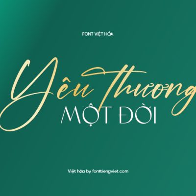 Font Việt hóa 1FTV VIP Fairyland