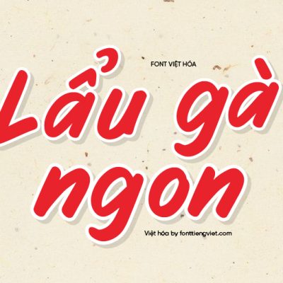 Font Việt hóa 1FTV VIP Fruity Stories