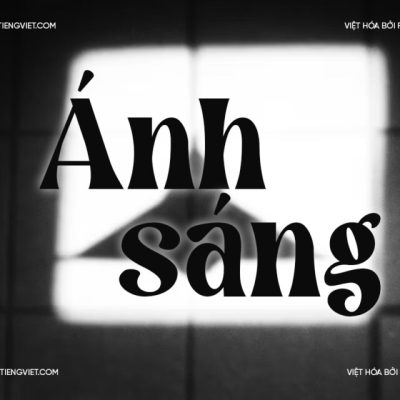 Font Việt hóa 1FTV VIP Hallo Almond