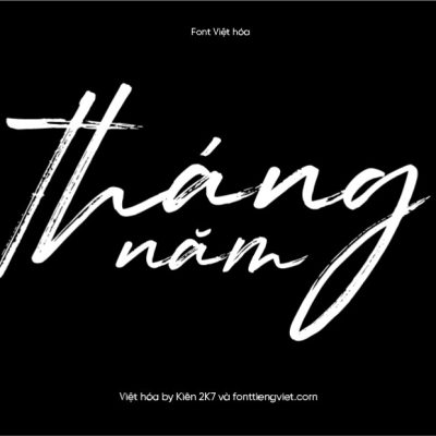 Font Việt hóa 1FTV VIP Handstand – Brush